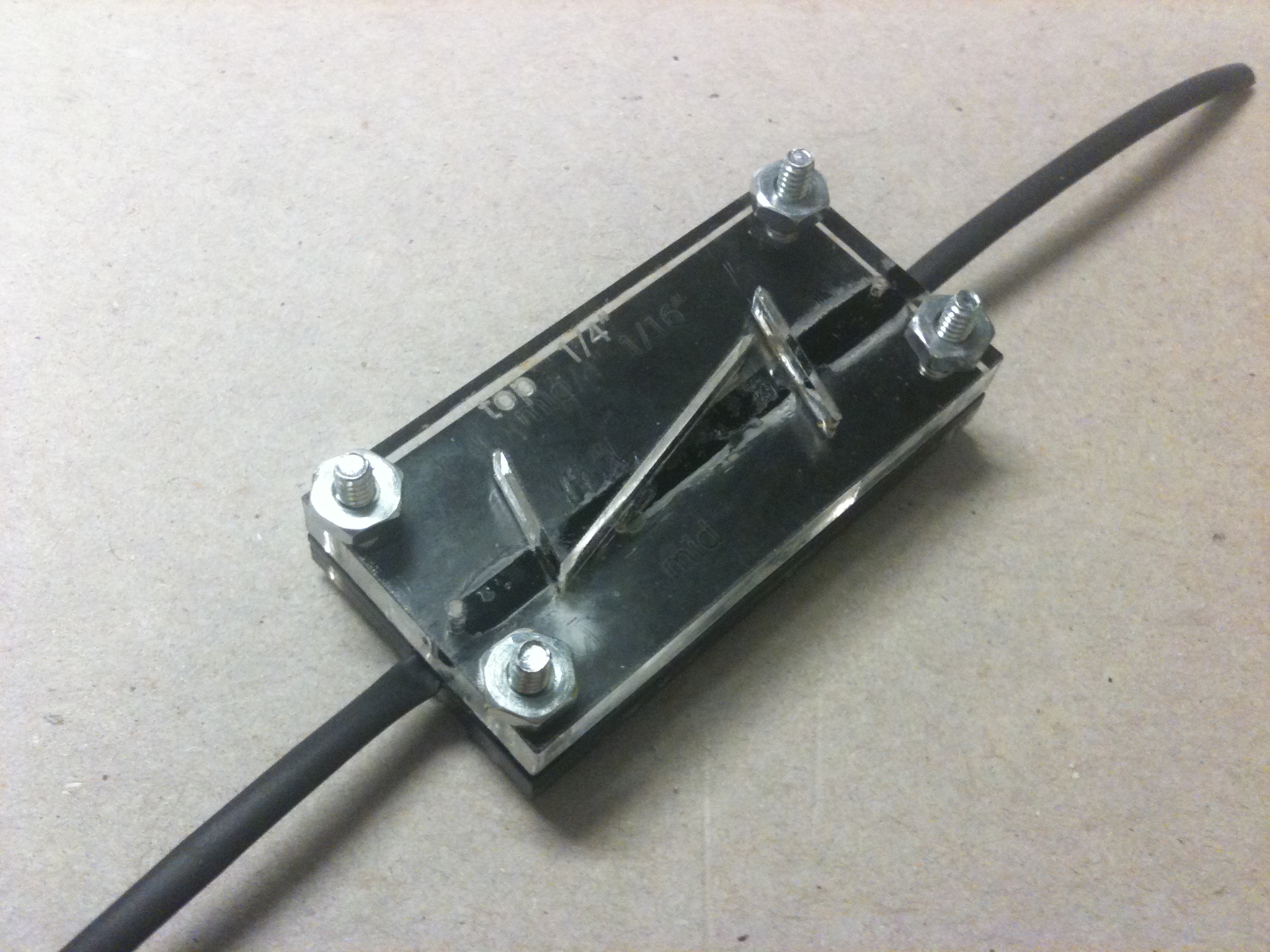 tube cutting template attempt 1